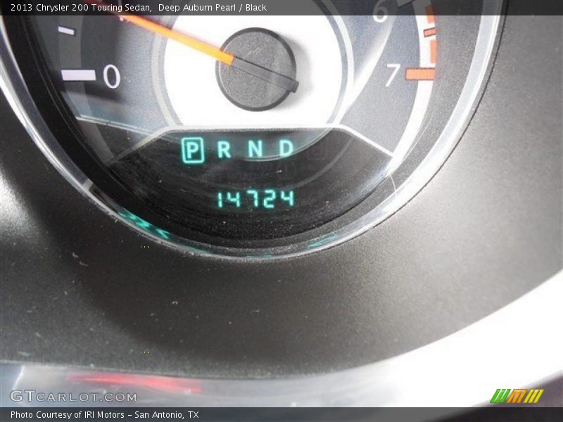 Deep Auburn Pearl / Black 2013 Chrysler 200 Touring Sedan
