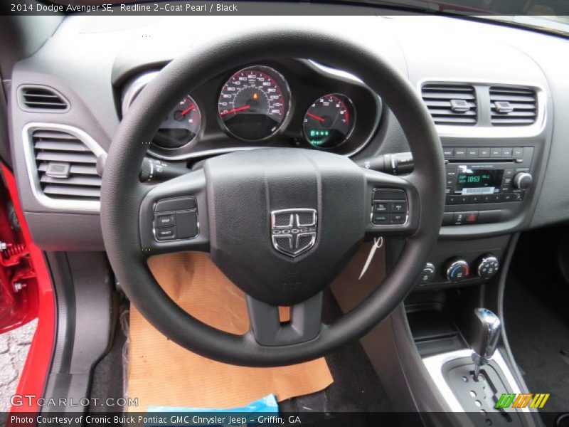 Redline 2-Coat Pearl / Black 2014 Dodge Avenger SE