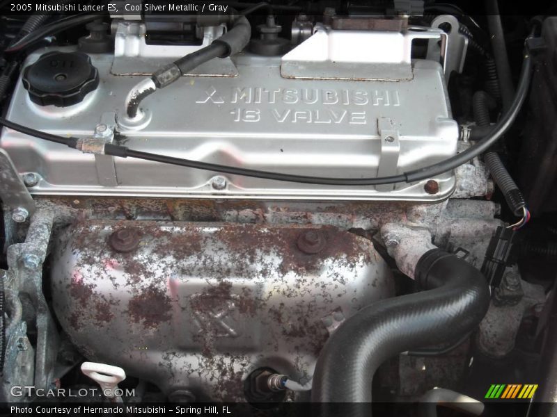 Cool Silver Metallic / Gray 2005 Mitsubishi Lancer ES