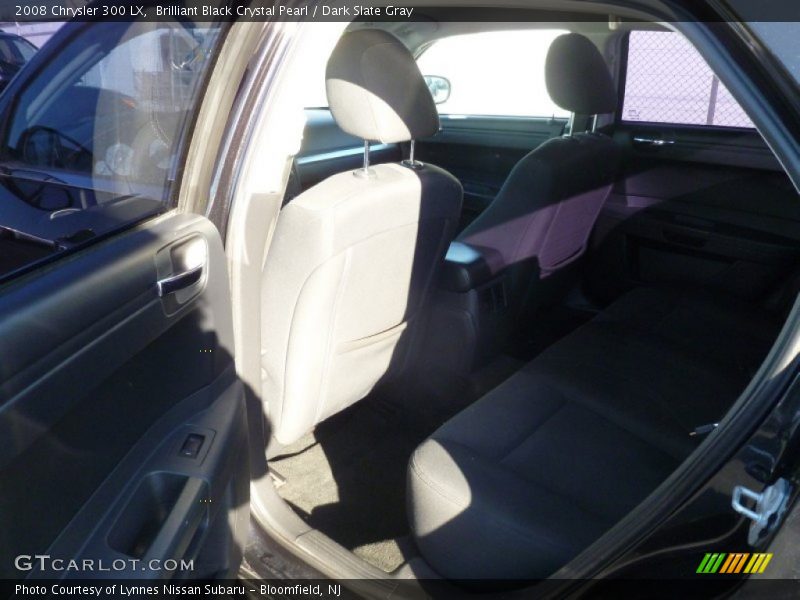 Brilliant Black Crystal Pearl / Dark Slate Gray 2008 Chrysler 300 LX