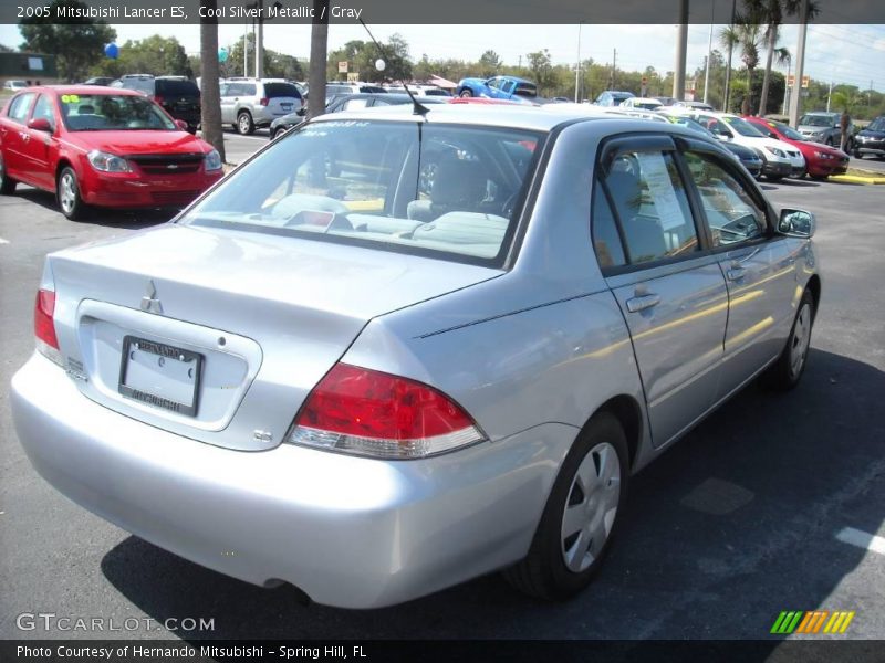 Cool Silver Metallic / Gray 2005 Mitsubishi Lancer ES