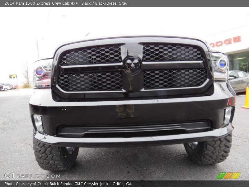 Black / Black/Diesel Gray 2014 Ram 1500 Express Crew Cab 4x4