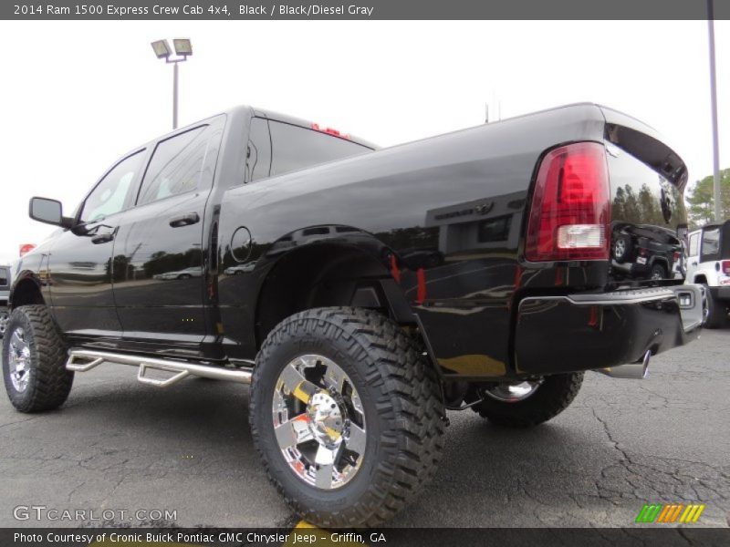 Black / Black/Diesel Gray 2014 Ram 1500 Express Crew Cab 4x4