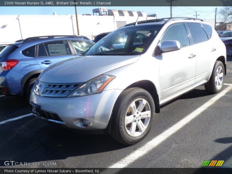Brilliant Silver Metallic / Charcoal 2006 Nissan Murano SL AWD