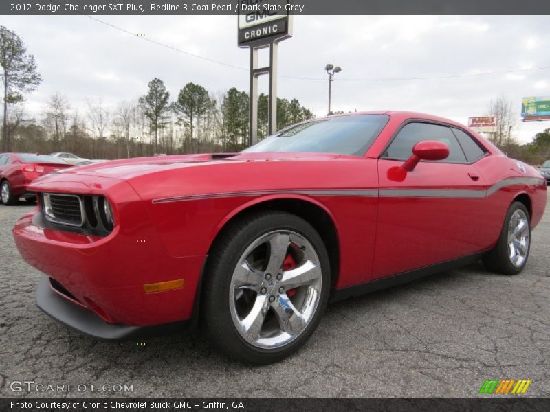 Redline 3 Coat Pearl / Dark Slate Gray 2012 Dodge Challenger SXT Plus
