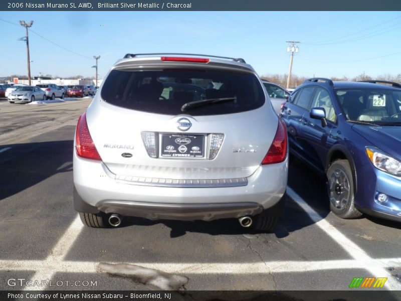 Brilliant Silver Metallic / Charcoal 2006 Nissan Murano SL AWD