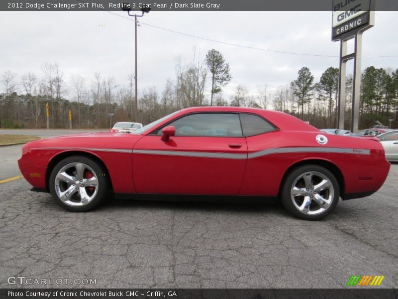 Redline 3 Coat Pearl / Dark Slate Gray 2012 Dodge Challenger SXT Plus