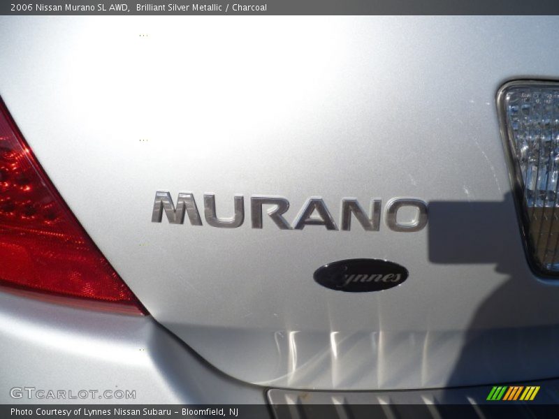 Brilliant Silver Metallic / Charcoal 2006 Nissan Murano SL AWD