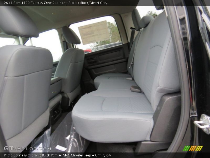 Black / Black/Diesel Gray 2014 Ram 1500 Express Crew Cab 4x4