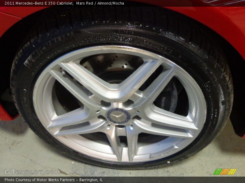 Mars Red / Almond/Mocha 2011 Mercedes-Benz E 350 Cabriolet