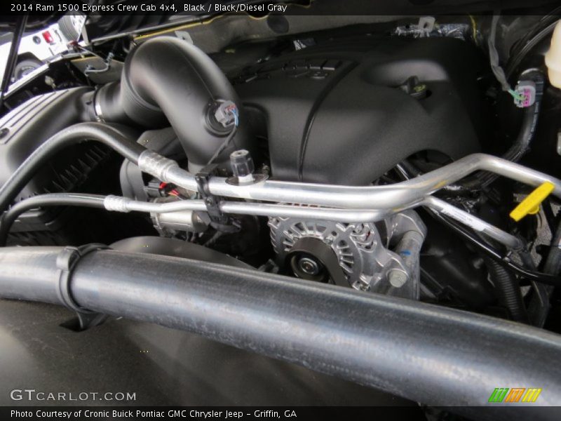 Black / Black/Diesel Gray 2014 Ram 1500 Express Crew Cab 4x4