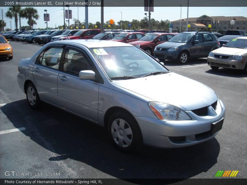 Cool Silver Metallic / Gray 2005 Mitsubishi Lancer ES