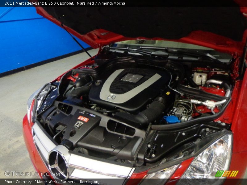 Mars Red / Almond/Mocha 2011 Mercedes-Benz E 350 Cabriolet