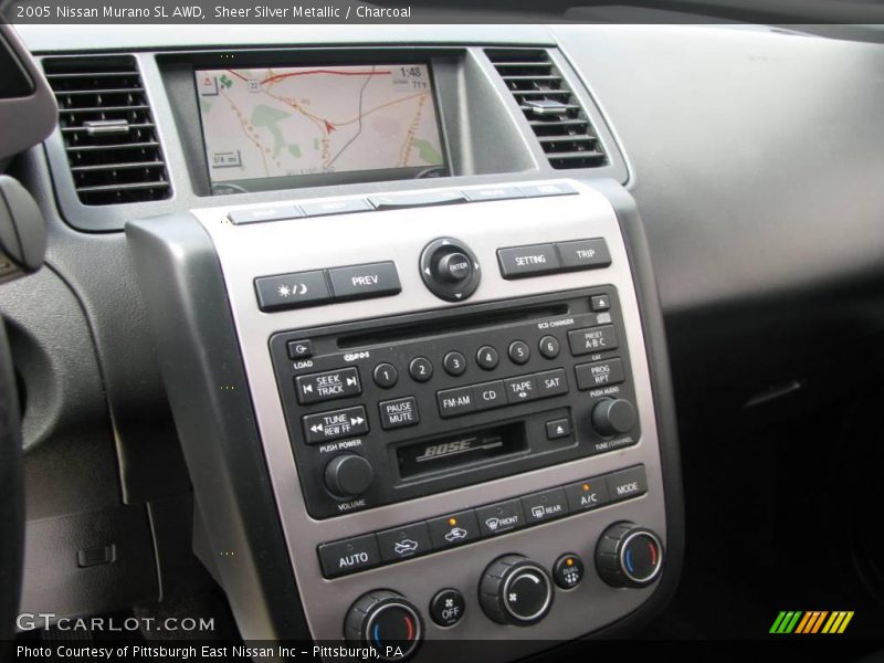 Sheer Silver Metallic / Charcoal 2005 Nissan Murano SL AWD