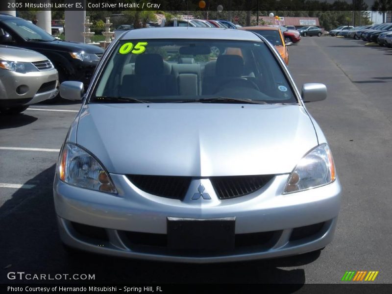 Cool Silver Metallic / Gray 2005 Mitsubishi Lancer ES