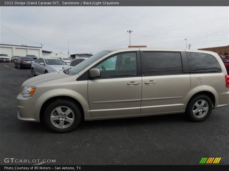 Sandstone / Black/Light Graystone 2013 Dodge Grand Caravan SXT