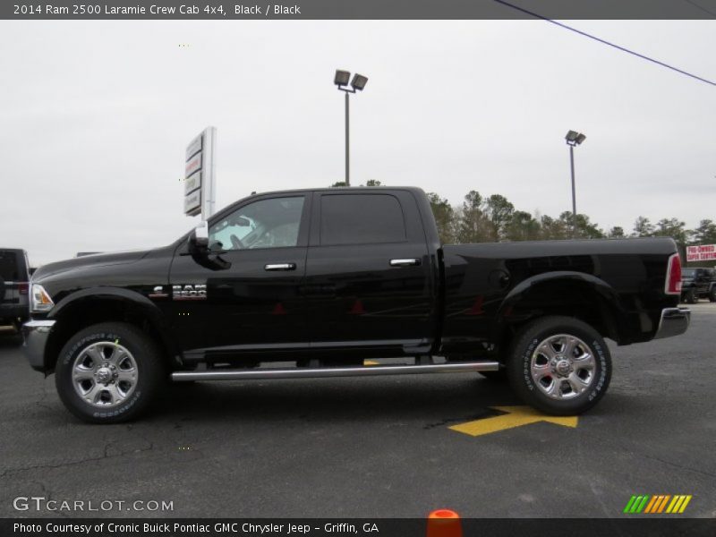 Black / Black 2014 Ram 2500 Laramie Crew Cab 4x4