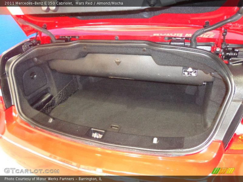 Mars Red / Almond/Mocha 2011 Mercedes-Benz E 350 Cabriolet