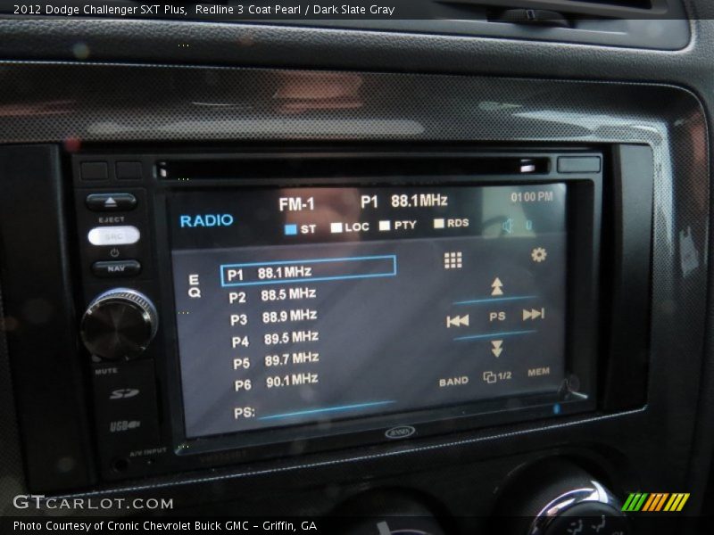 Redline 3 Coat Pearl / Dark Slate Gray 2012 Dodge Challenger SXT Plus