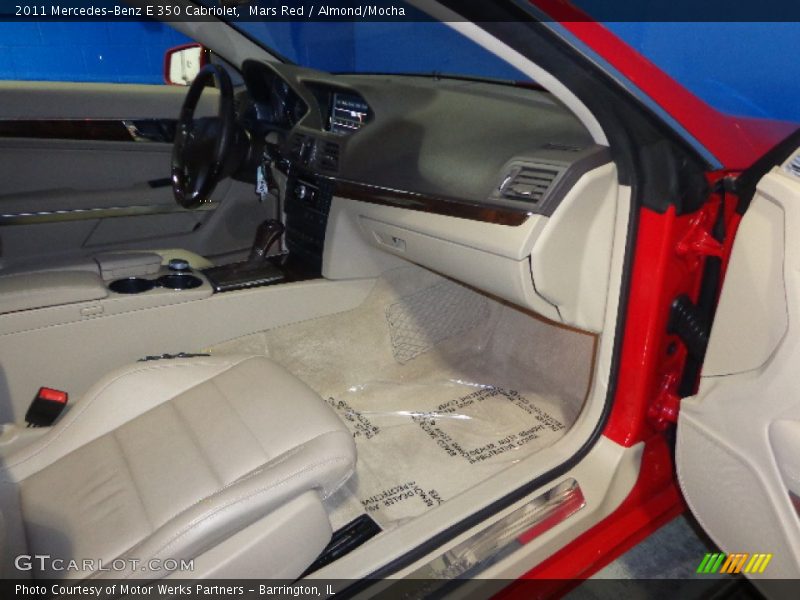 Mars Red / Almond/Mocha 2011 Mercedes-Benz E 350 Cabriolet