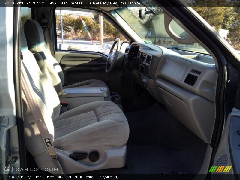 Medium Steel Blue Metallic / Medium Graphite 2000 Ford Excursion XLT 4x4