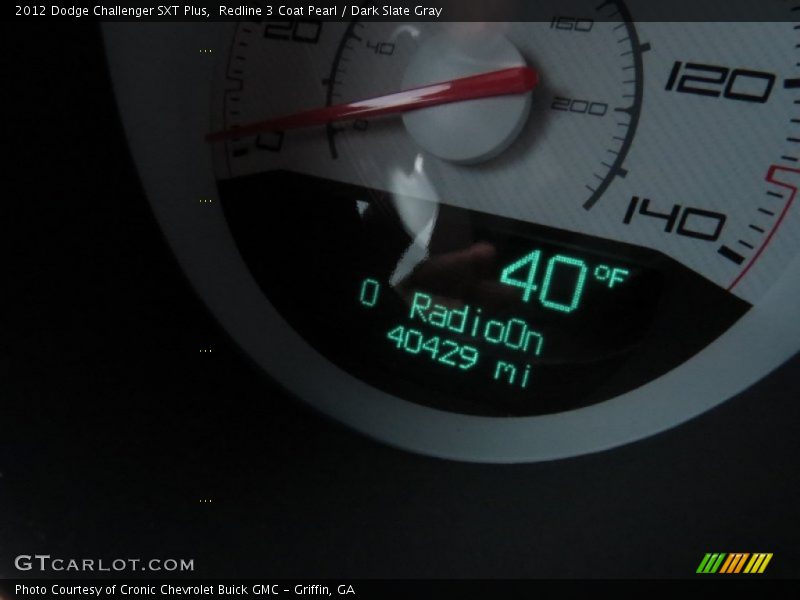 Redline 3 Coat Pearl / Dark Slate Gray 2012 Dodge Challenger SXT Plus