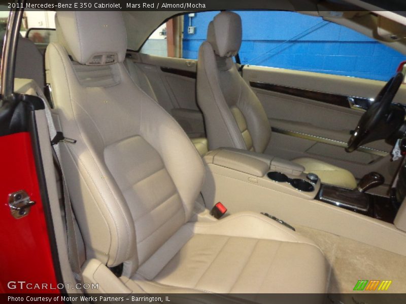 Mars Red / Almond/Mocha 2011 Mercedes-Benz E 350 Cabriolet