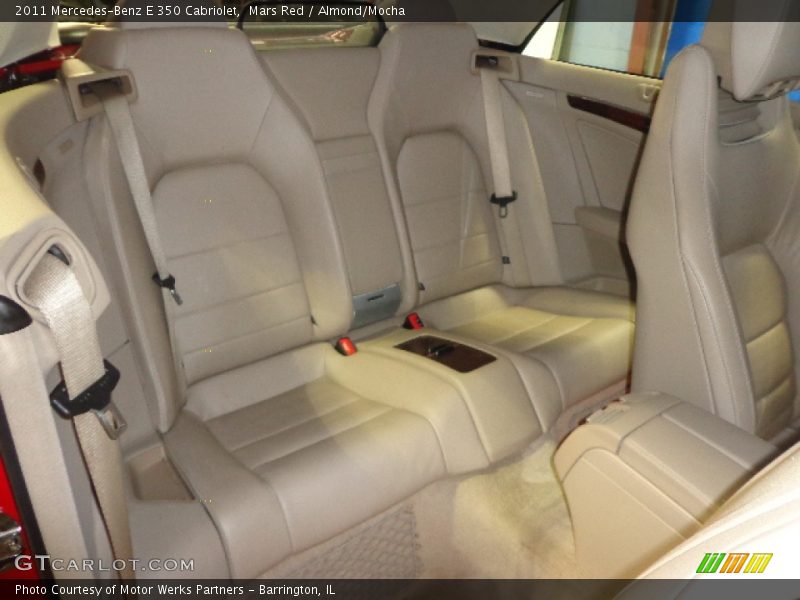 Mars Red / Almond/Mocha 2011 Mercedes-Benz E 350 Cabriolet