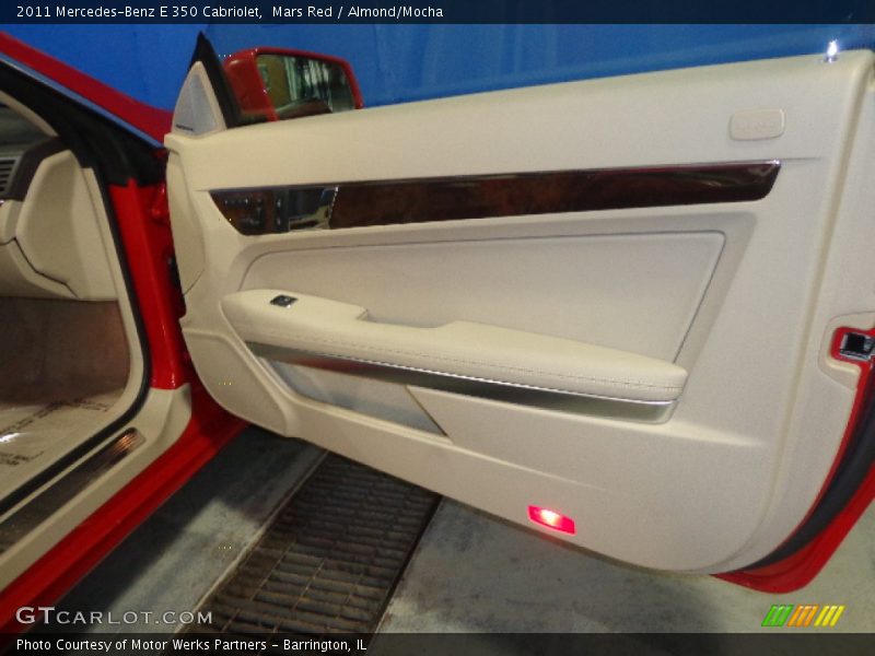 Mars Red / Almond/Mocha 2011 Mercedes-Benz E 350 Cabriolet