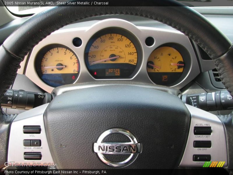 Sheer Silver Metallic / Charcoal 2005 Nissan Murano SL AWD