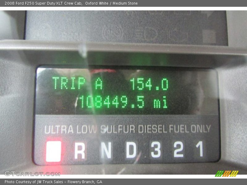 Oxford White / Medium Stone 2008 Ford F250 Super Duty XLT Crew Cab