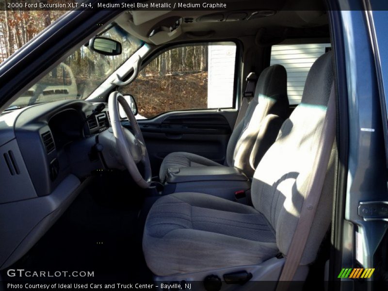 Medium Steel Blue Metallic / Medium Graphite 2000 Ford Excursion XLT 4x4