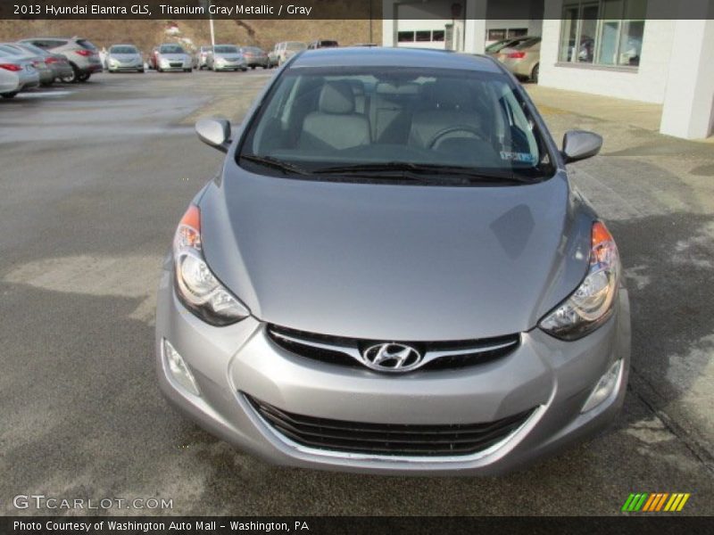 Titanium Gray Metallic / Gray 2013 Hyundai Elantra GLS