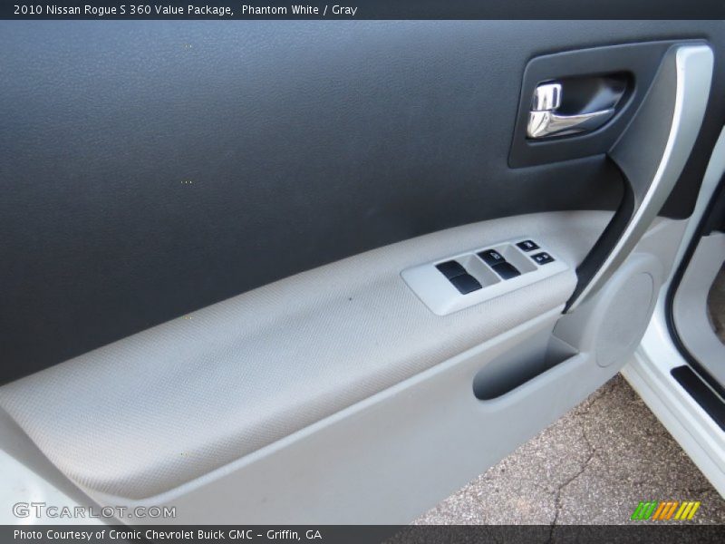 Phantom White / Gray 2010 Nissan Rogue S 360 Value Package