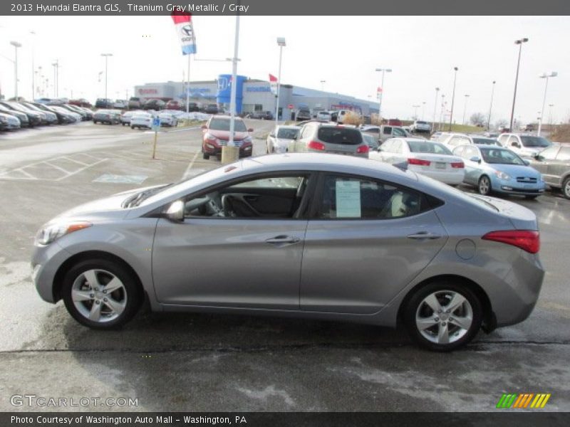 Titanium Gray Metallic / Gray 2013 Hyundai Elantra GLS