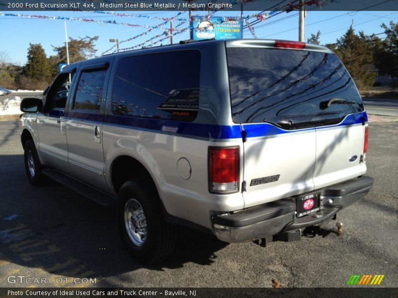 Medium Steel Blue Metallic / Medium Graphite 2000 Ford Excursion XLT 4x4
