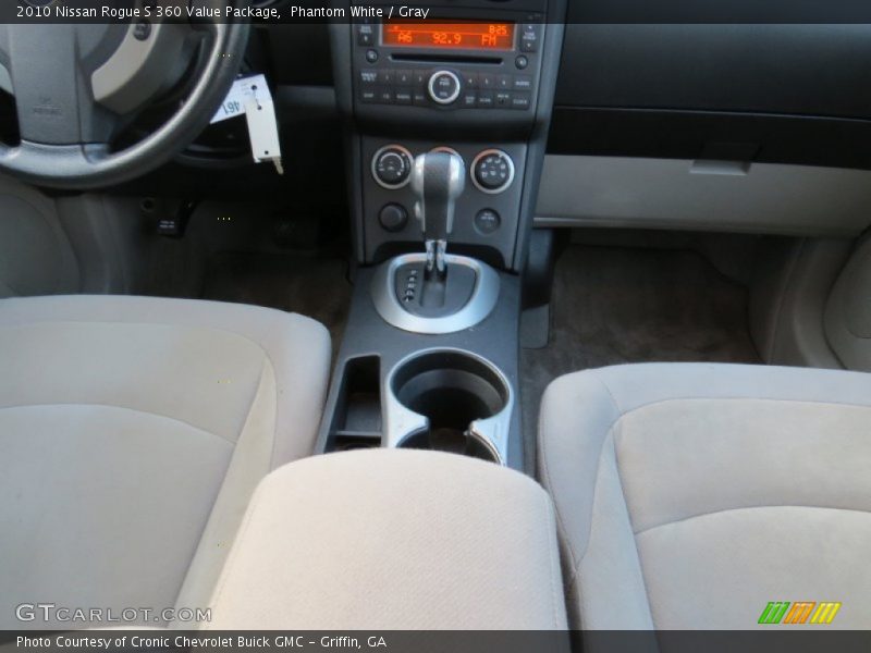 Phantom White / Gray 2010 Nissan Rogue S 360 Value Package