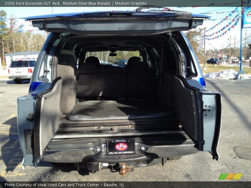 Medium Steel Blue Metallic / Medium Graphite 2000 Ford Excursion XLT 4x4