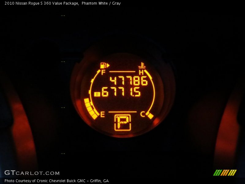 Phantom White / Gray 2010 Nissan Rogue S 360 Value Package