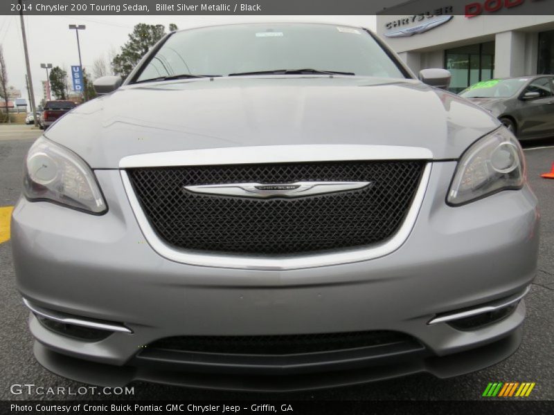 Billet Silver Metallic / Black 2014 Chrysler 200 Touring Sedan