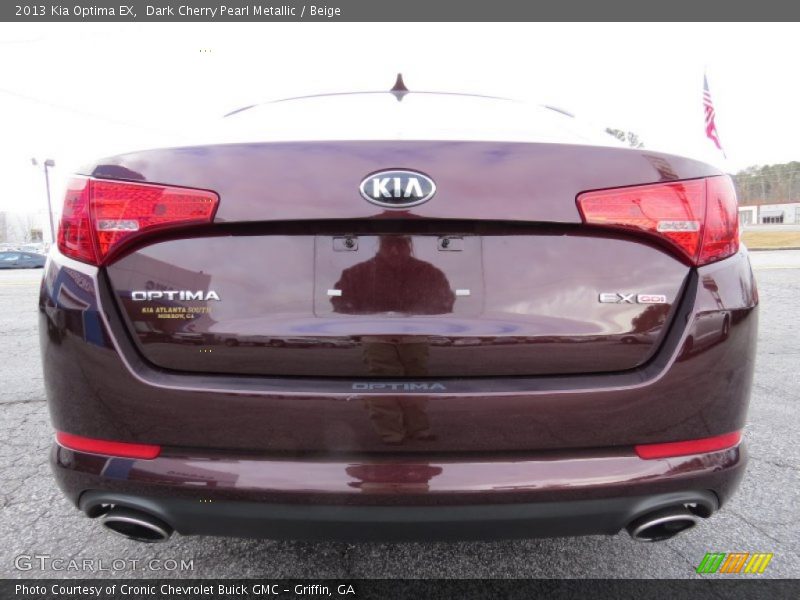 Dark Cherry Pearl Metallic / Beige 2013 Kia Optima EX