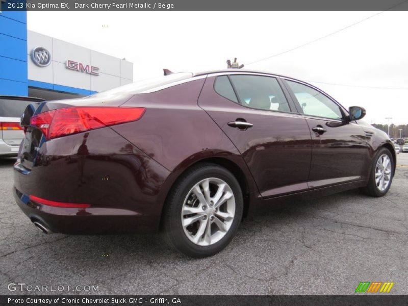 Dark Cherry Pearl Metallic / Beige 2013 Kia Optima EX