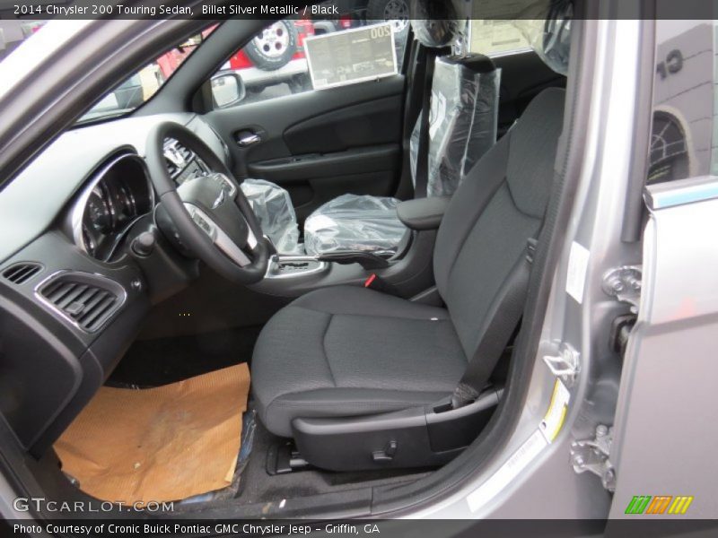 Billet Silver Metallic / Black 2014 Chrysler 200 Touring Sedan