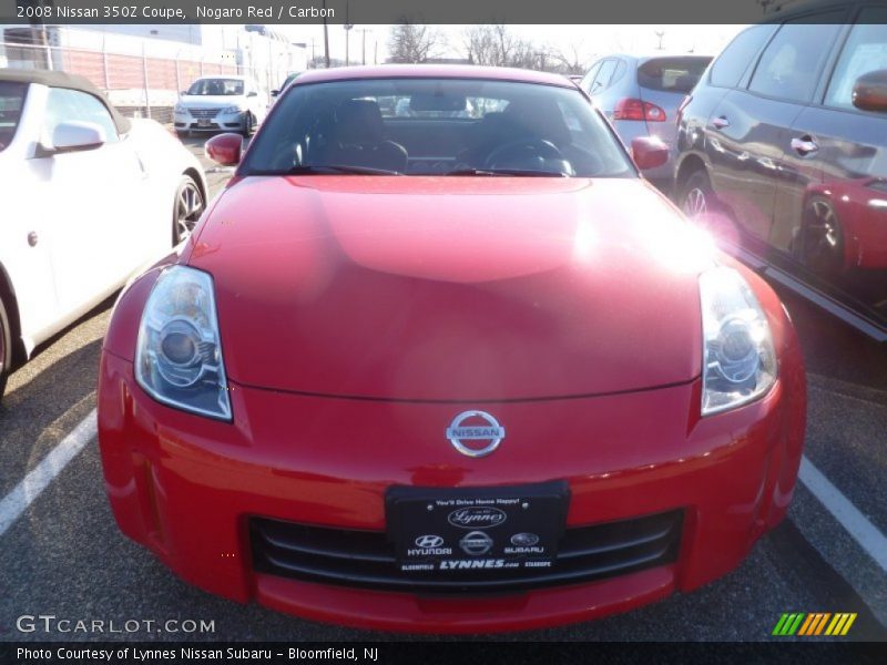 Nogaro Red / Carbon 2008 Nissan 350Z Coupe