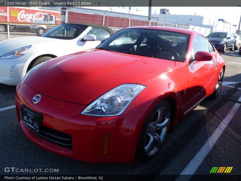 Nogaro Red / Carbon 2008 Nissan 350Z Coupe