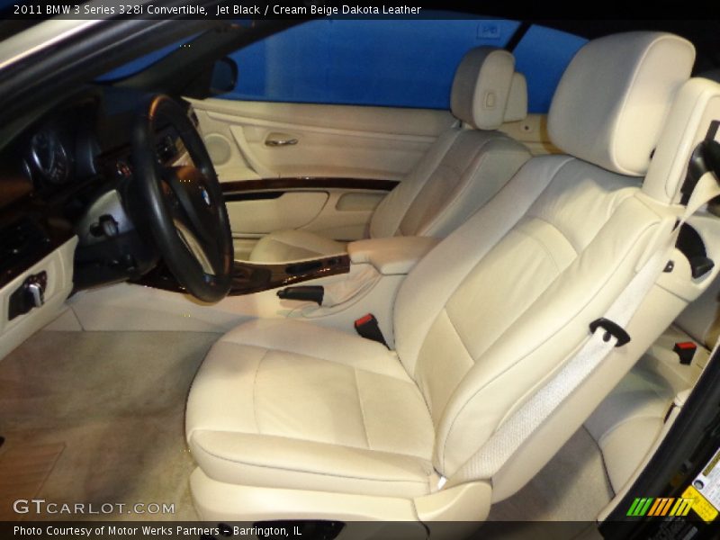 Front Seat of 2011 3 Series 328i Convertible