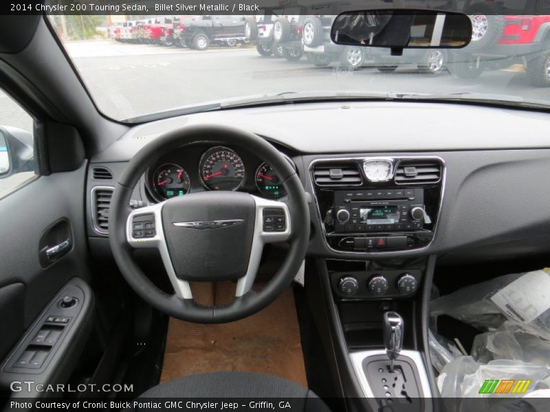 Billet Silver Metallic / Black 2014 Chrysler 200 Touring Sedan