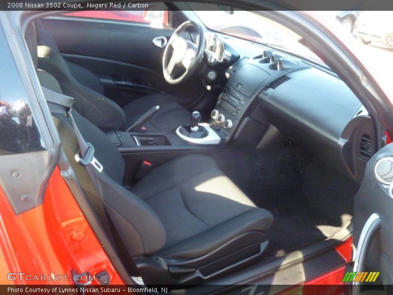 Nogaro Red / Carbon 2008 Nissan 350Z Coupe