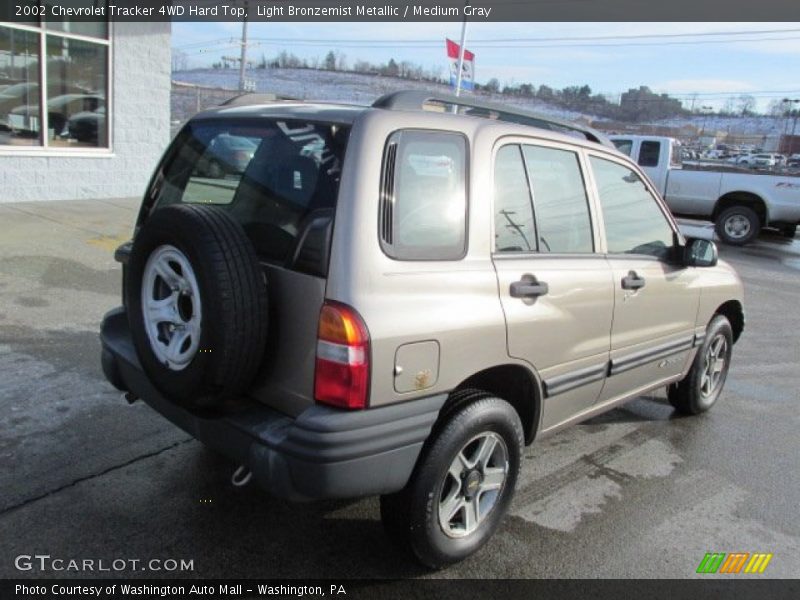 Light Bronzemist Metallic / Medium Gray 2002 Chevrolet Tracker 4WD Hard Top
