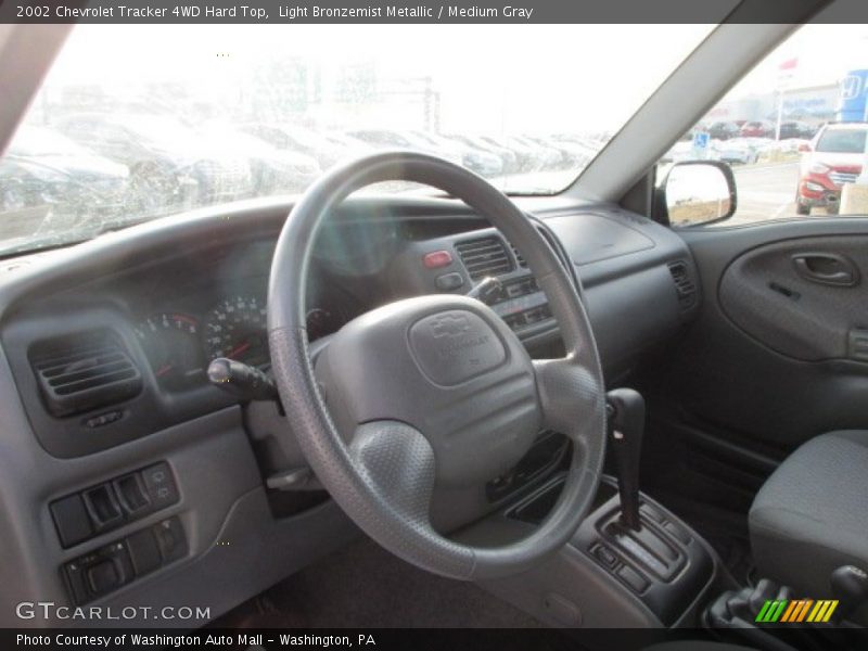 Light Bronzemist Metallic / Medium Gray 2002 Chevrolet Tracker 4WD Hard Top